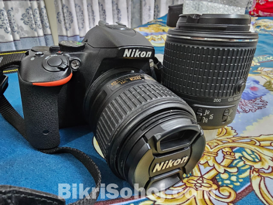 Nikon D5500 DSLR Camera with 2 Lenses